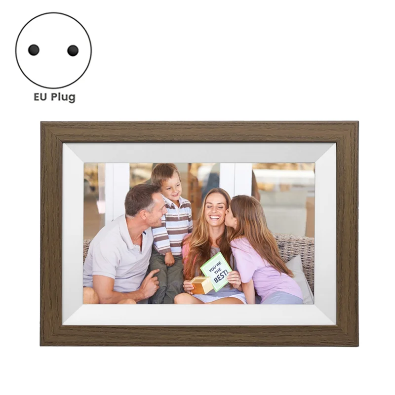 

10.1 Inch Screen Digital Photo 1280X800 IPS HD Smart Cloud Photo Frame Electronic Picture Music Movie 32GB EU Plug-HGSW
