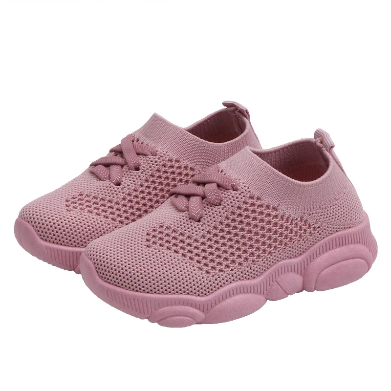 Baby Summer Shoes Kids Shoes Casual Breathable Infant Baby Children Girls Boys Mesh Sneakers Soft Bottom Comfortable Non-Slip