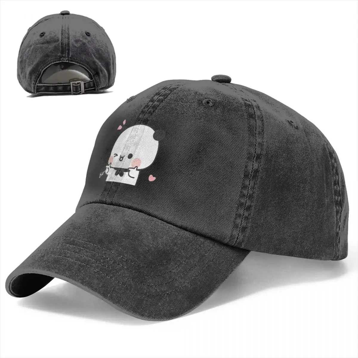 Bear Panda Dudu Finger Guns Love Baseball Caps Vintage Distressed Denim Snapback Hat Unisex Outdoor Running Golf Hats Cap