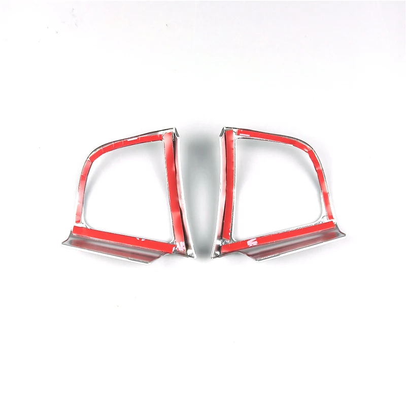 Car Styling Steering Wheel Button Frame Decorative Cover Trim For BMW 5 7 Series F10 F18 F01 F02 Automotive Interior Accessories