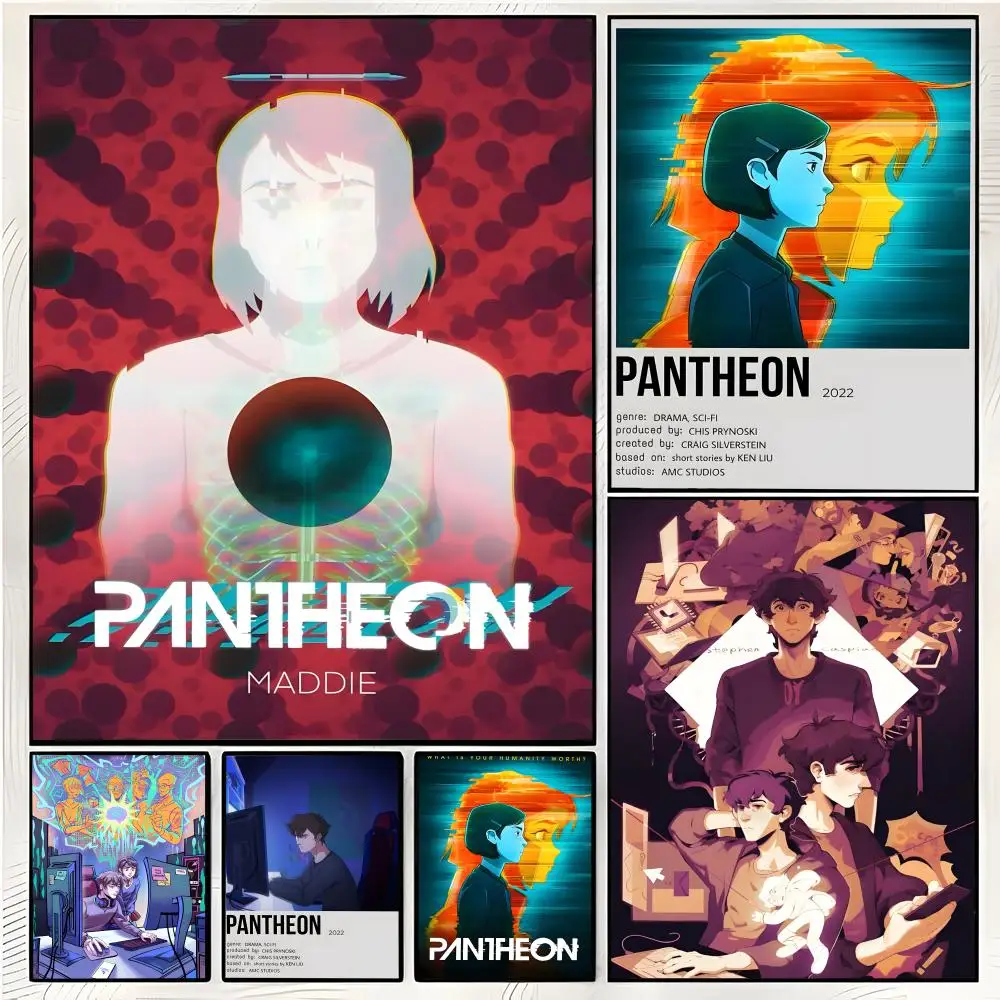 sci fi anime P-Pantheon Poster Superior Home Space Pub Indoor Decorative Art & Home Decor