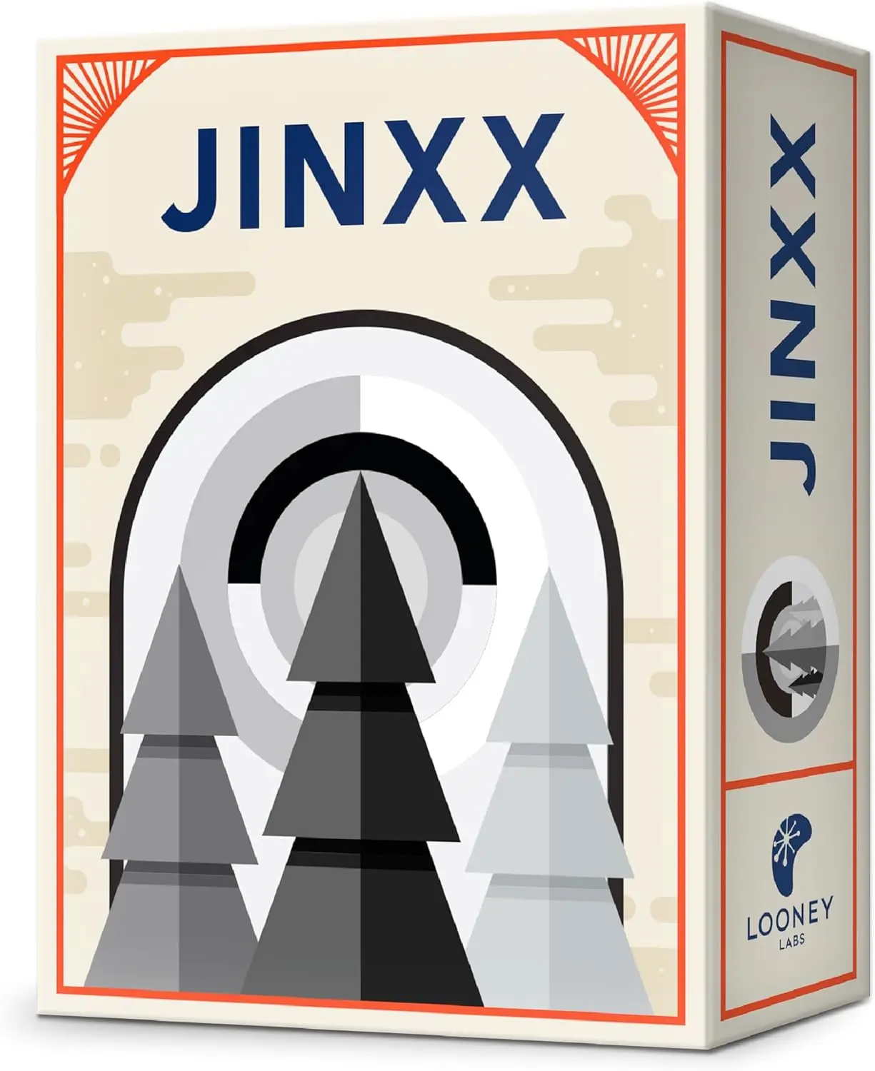 

Jinxx – A Compact Abstract Strategy Game for 2-4 Players, Featuring Stackable Pyramids