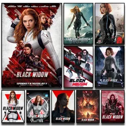 Classic Movie Black Widow Posters Stickers Living Room Bedroom Entrance Cafe Wall Art Decoration Painting Room Home Decor