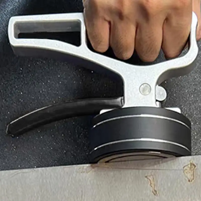 Strong Magnets Suction Cup Powerful Neodymium Magnetic Lifting Handle Strong Magnetic Lifter Heavy Duty Multi Use Gadgets