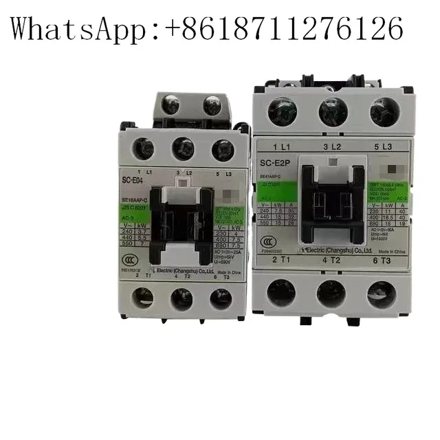 Original AC contactor AC110V AC    SC-E04 E02 E03 E05P A E2P E1P E2SP E3P E4P  1PC