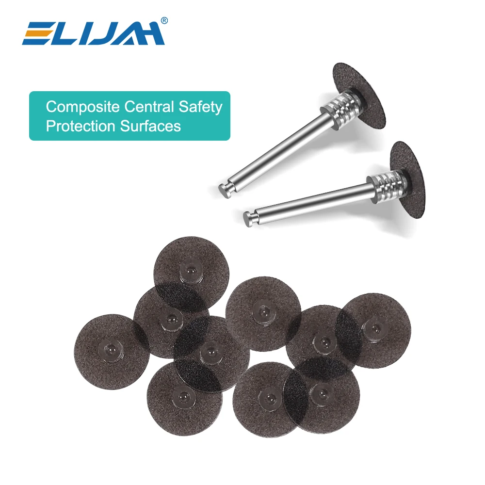 40 Stks/doos Tandheelkundige Polijstschijven Kit Dencay Tanden Bleken Reductie Contouren Doorn Strepen Set Tandheelkundige Polijstmaterialen