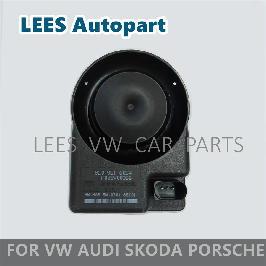 8L0951605A Alarm System Siren Audi A4 S4 B6 B7 A3 A6 A8 TT Car Electronic Security Alarm Speaker Horn OEM 8L0 951 605 A