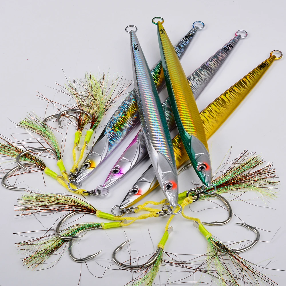 Proberos Vertical Jigging Artificial Lures 1pc Saltwater jigs Speed Jigging Slow Jigging Pitching Lures Jigging Lure Fishing jig view 5