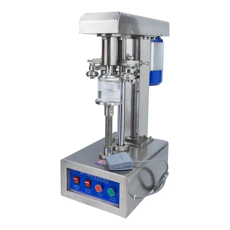 

Can Sealing Machine Tinplate Plastic Bottle Paper Can Capping Machine Capping Machine Aluminum Cap Commercial Electric Can Seali
