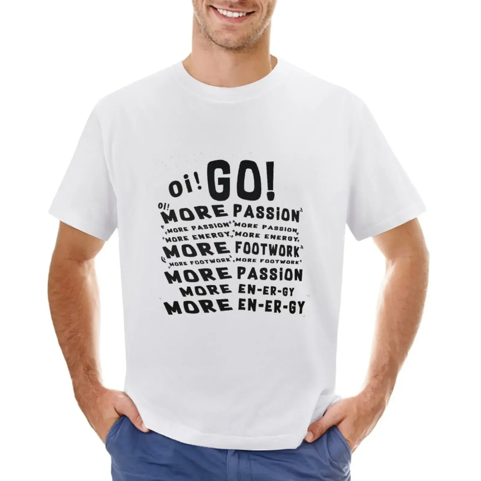 oi ! GO MORE PASSION T-shirt sweat for a boy heavyweights mens t shirt