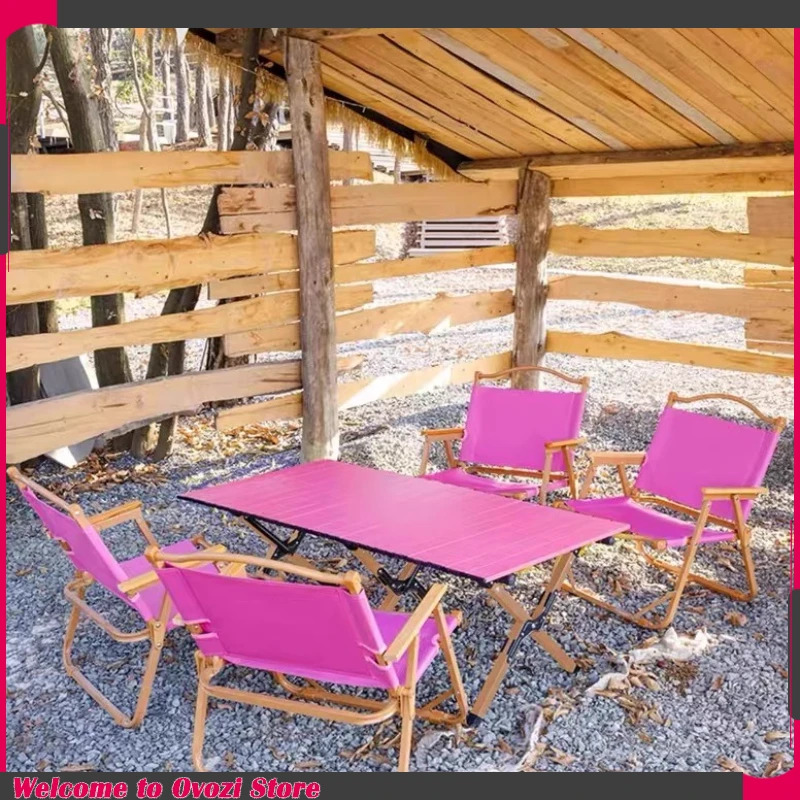

Beach Pink Camping Table Grill Outdoor Equipment Pliable Camping Table Modern Minimalist Meble Ogrodowe Outside Furniture