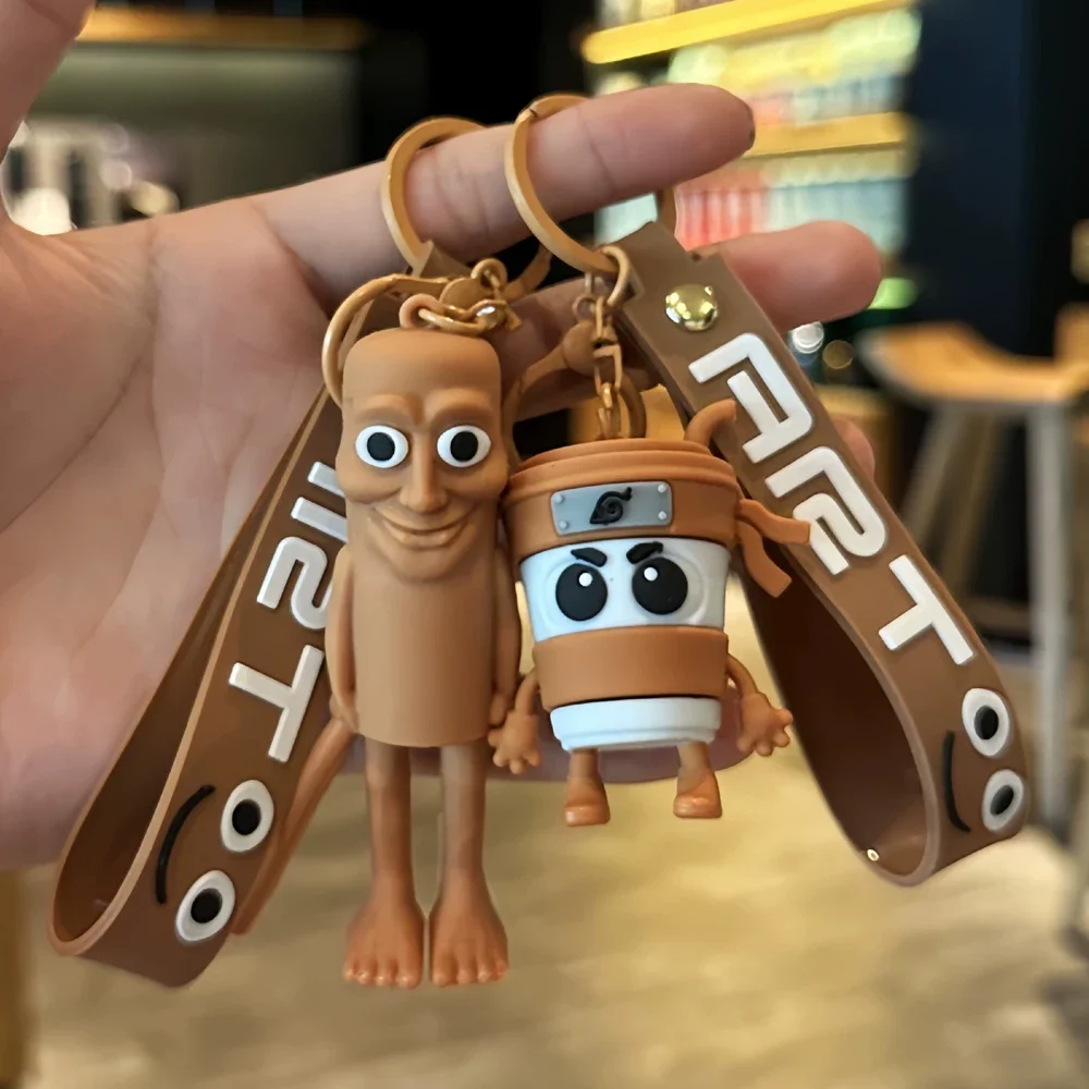 الإبداعية متعة الإيطالية Brainrot المفاتيح Tralalero Tralala Tung Tung Sahur راقصة الباليه كابتشينو دمية Keyrings الديكور هدية