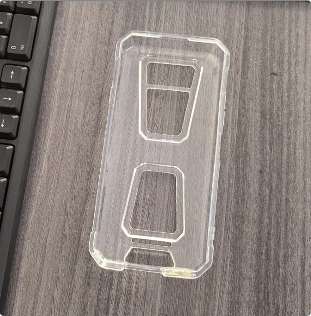 Soft Silicone Black Case For Oukitel WP58 Pro 6.7