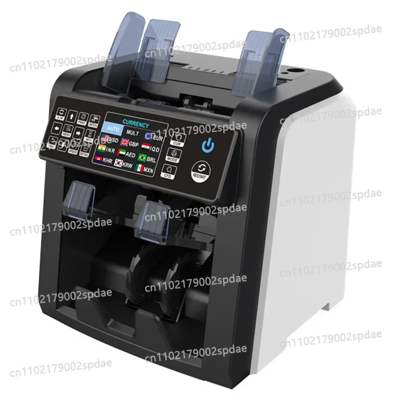 Dual CIS Banknote Fitness Sorter AL Model Mixed Value Money Counting Machine Multi Currency Counterfeit Bill Detector