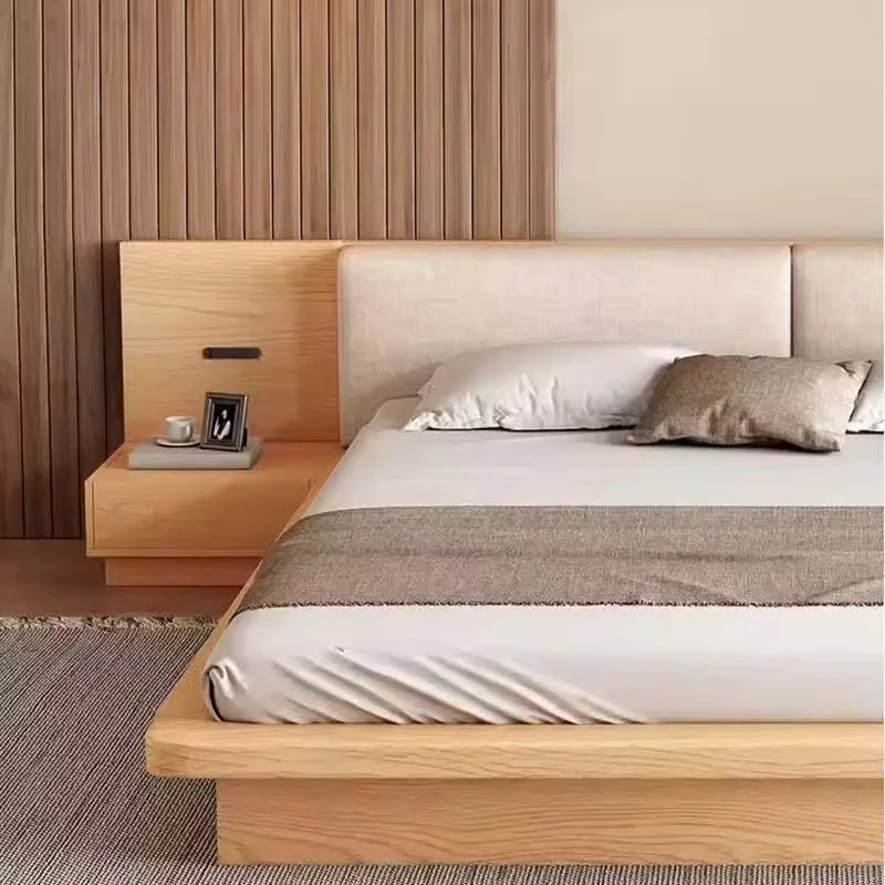 #Comfortable Modern Extendable Storage Platform Bunk Bed Frame With Solid Pine Wood For Bedroom Hotel