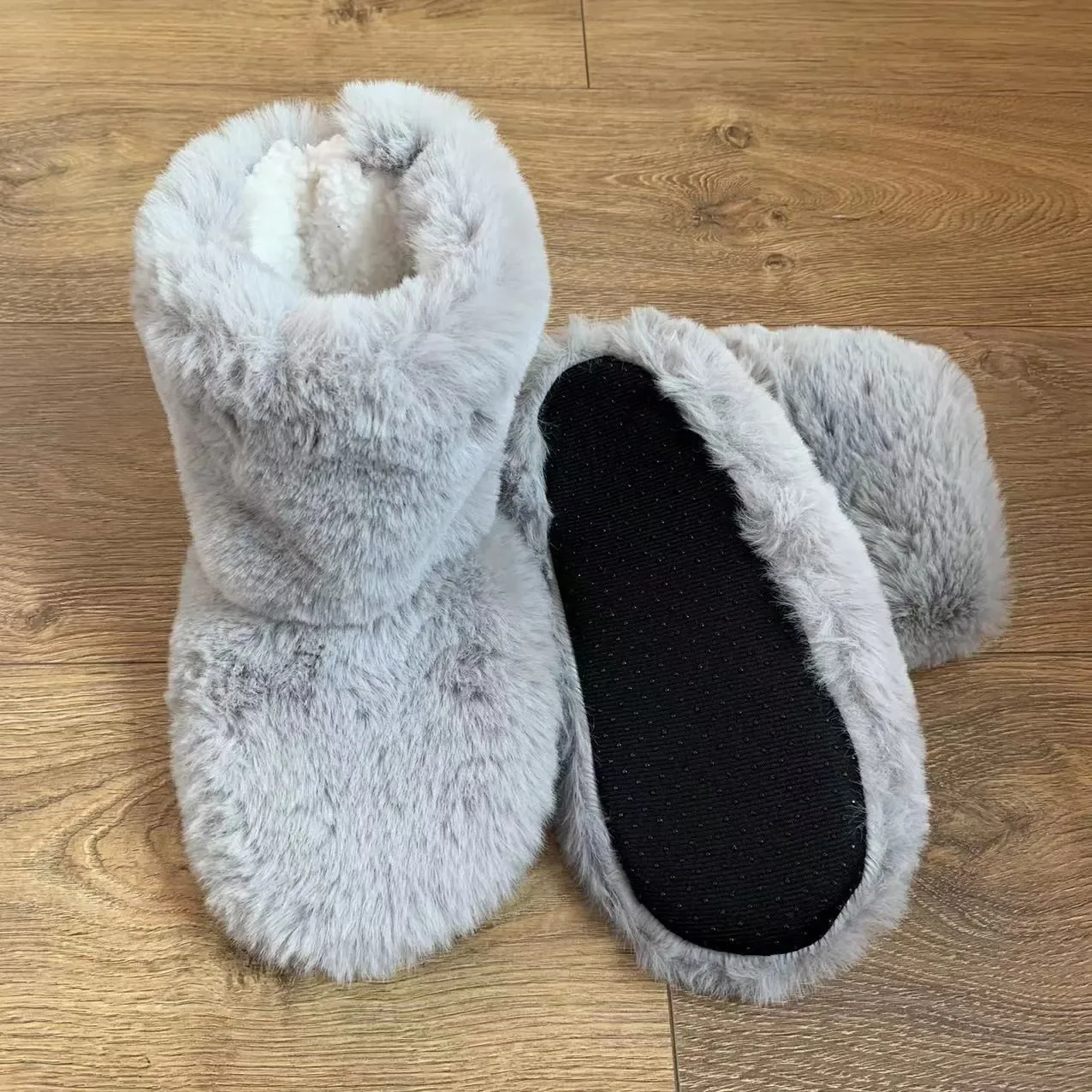 House Fluffy Slipper Womens Winter Fur Contton Warm Plush Indoor Flat Fuzzy Female Room Shoes Wool Home Boots Fleece Flip Flop