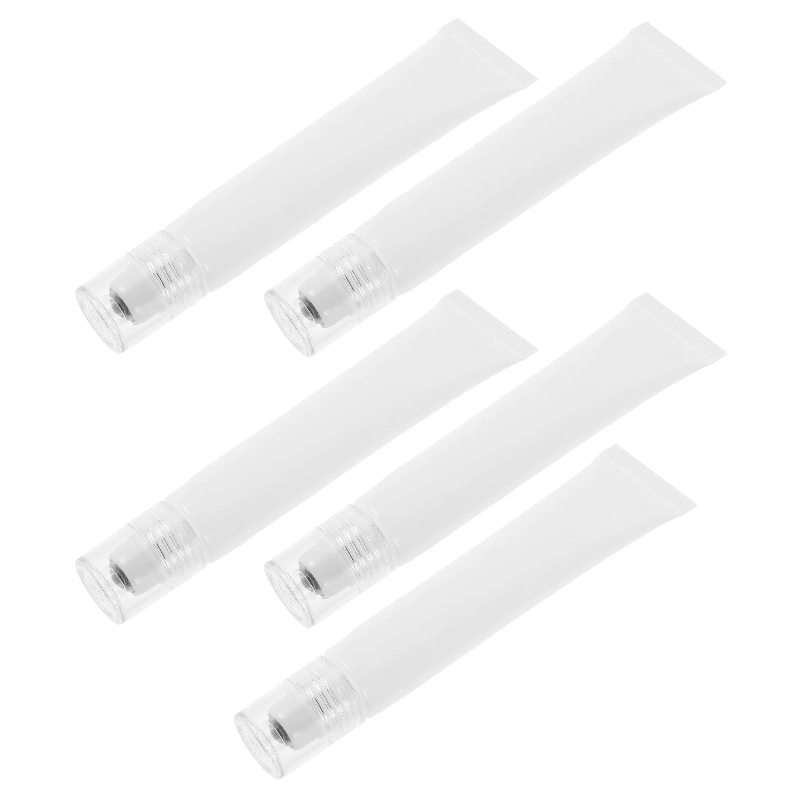 5 قطعة 20 مللي إعادة الملء كريم عين أنبوب لينة ضغط الأسطوانة زجاجة مانعة للتسرب السفر الحاويات ل مصل كريم وجه زيت طبيعي #4