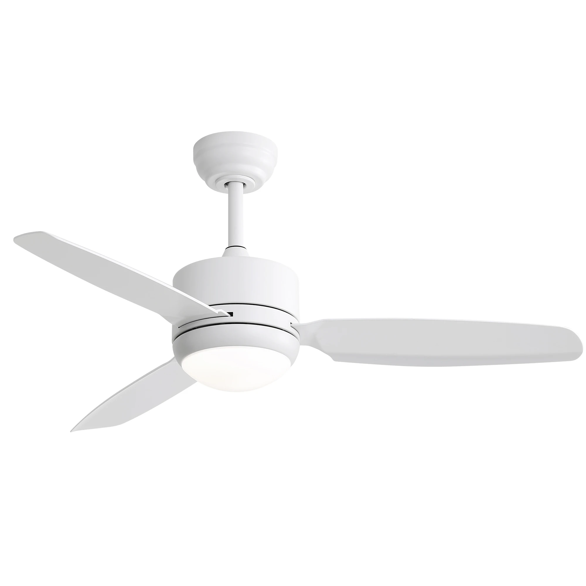 Sofucor Modern 46-inch ceiling fan with LED DC 6-speed high wind speed with remote control