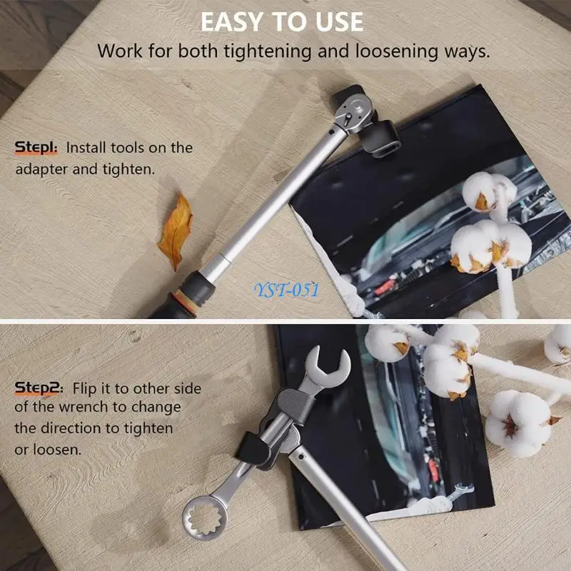 

E15A inch Drive Wrench Adapter Extension Accessories Hand Tool Part Universal