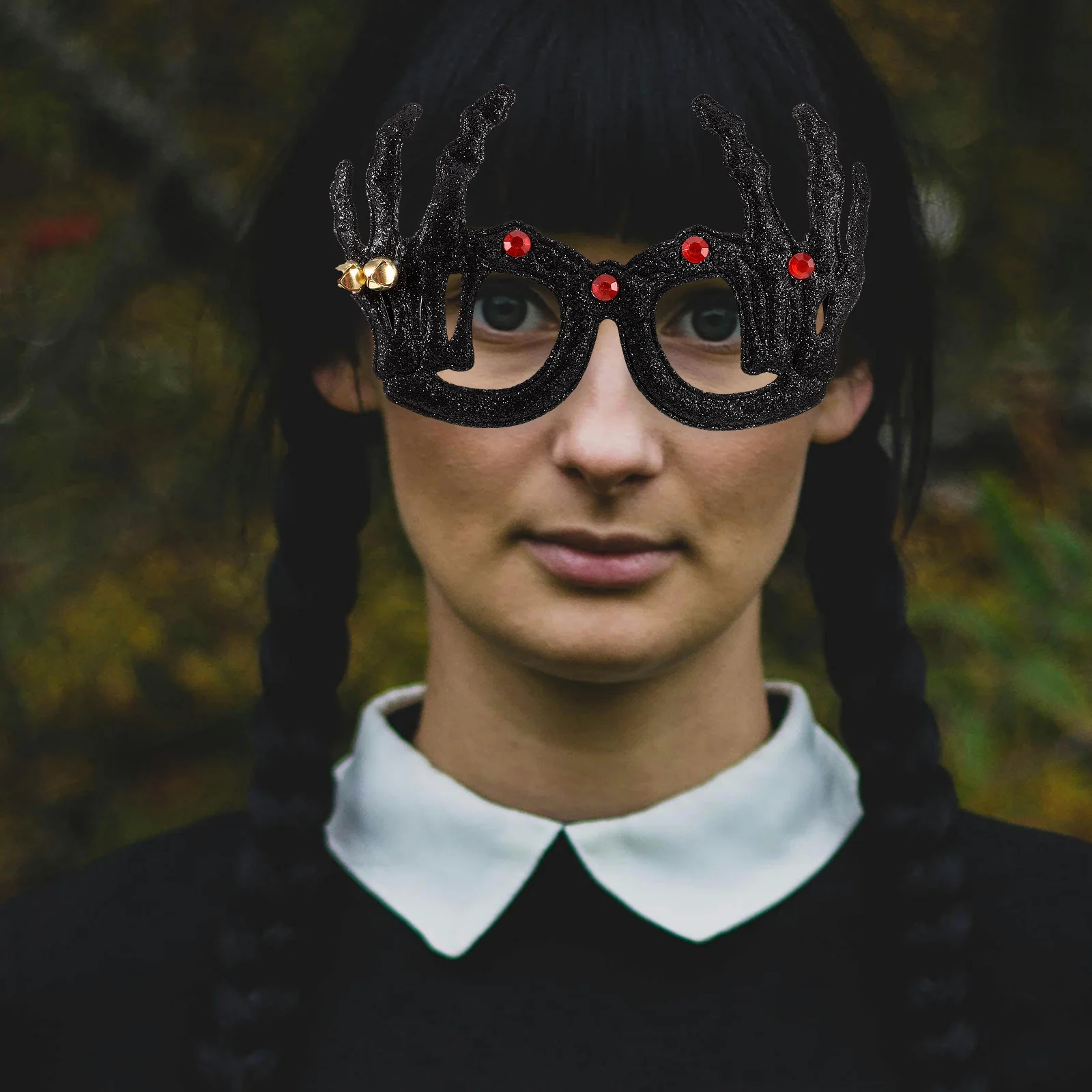 

Halloween Eyeglasses Spooky Party Supplies Photo Booth Props Carnival Festival Rave Masquerade Party Decorations Accessory