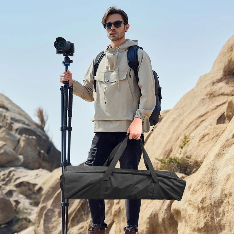 Oxford Cloth Mobile Luggage Bag Outdoor Waterproof Tent Storage Bag Handbag Carrying Storage Case For Mic Light Tripod Bag