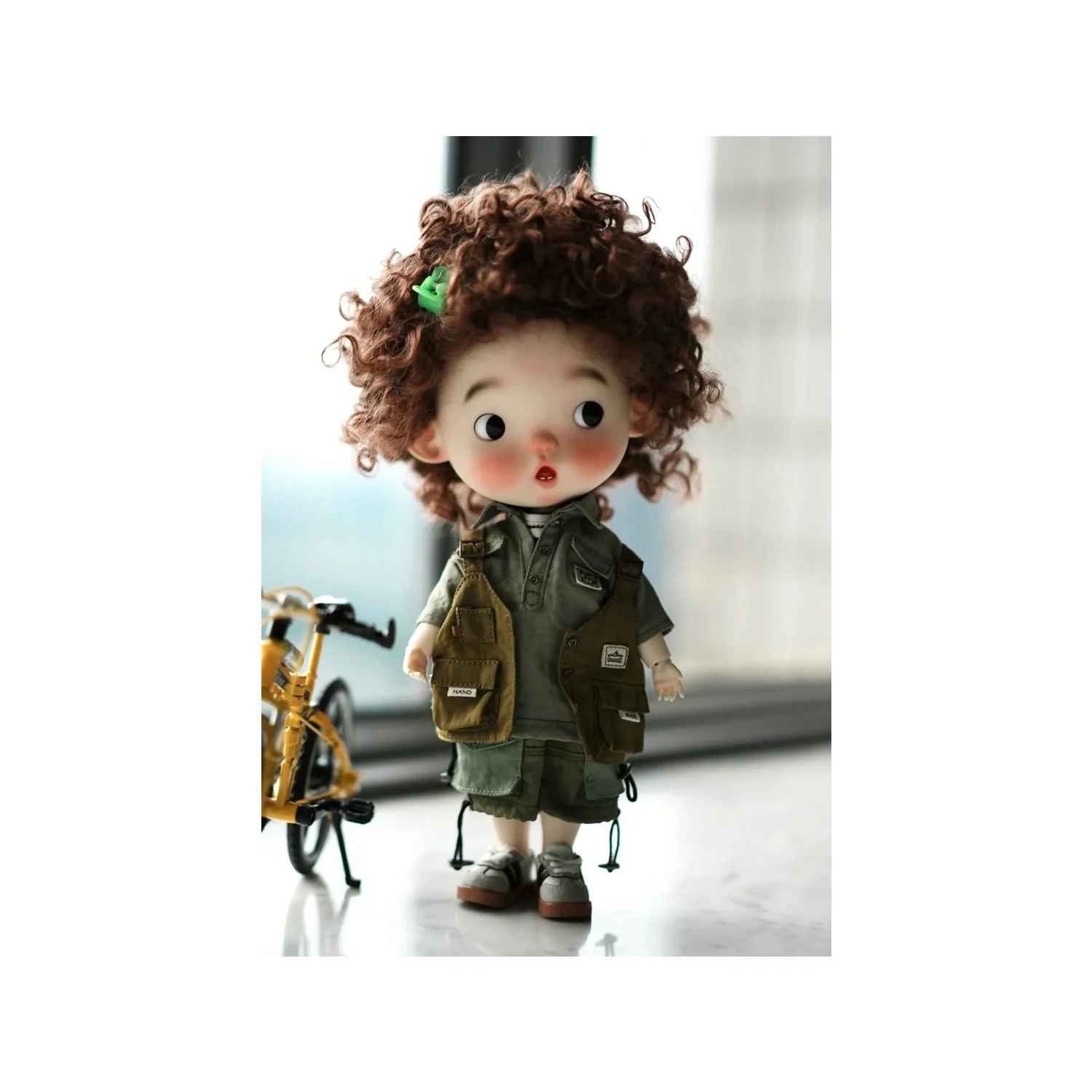 OB11 Wusw 1/6 Bjd Dolls Delicate Small Features Appearance Of Tenderness Pure Tyle High Quality Ball Jointed Dolls