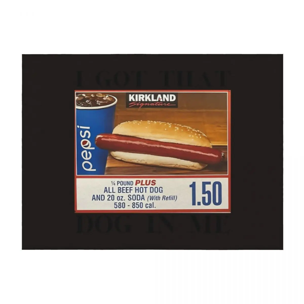 

I Got That Dog In Me Hot Dog Throw Blanket Sofa bed plaid Loose Decoratives Blankets
