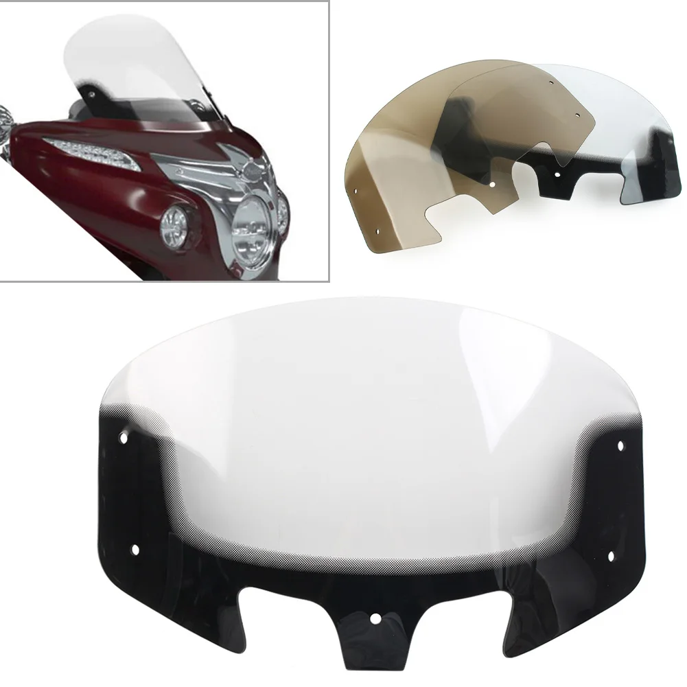 Motorcycle Windscreen Wind Deflector Fairing Windshield For Indian Chieftain 2014-2019 For Roadmaster 2015-2019