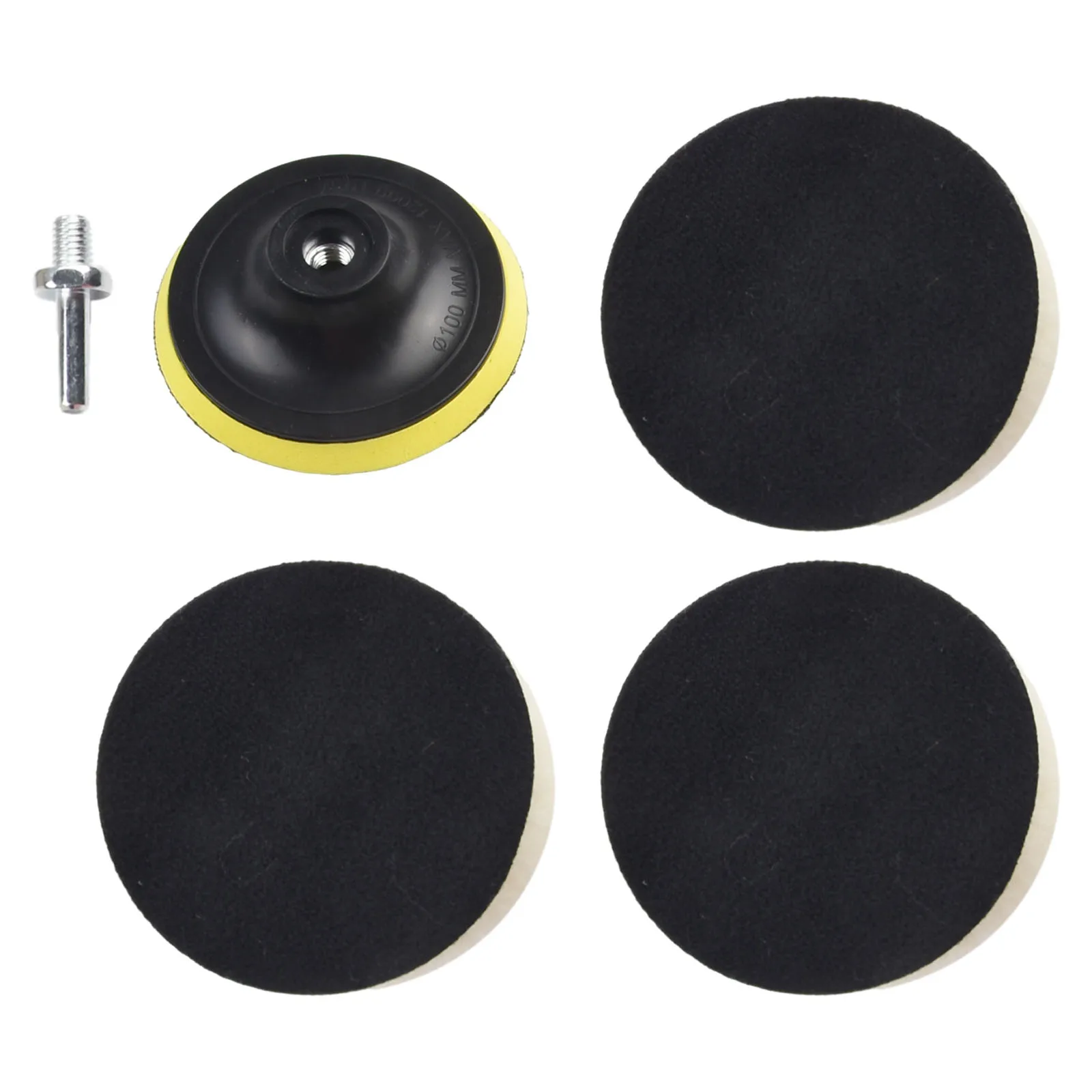 

Parts Polishing Pads Exquisite Supplies Tool Useful Wool Wheel Mop Kit 4Inch 5Pcs Accessories Accessory Buffing