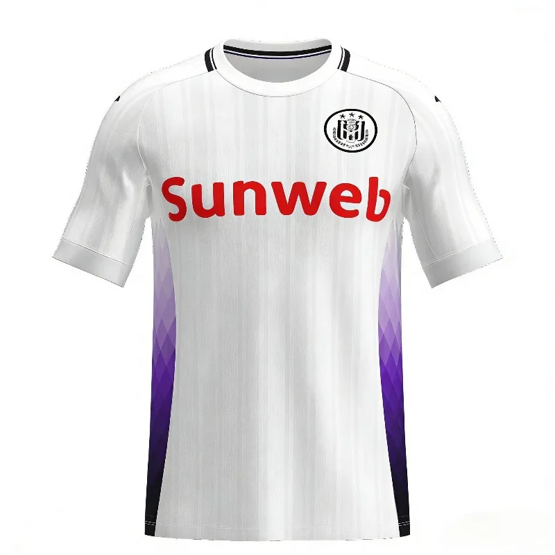 New 2026 Away Sportswear of Anderlecht Club - Men's and Women's General T-shirt - Summer Breathable and Quick-Drying Top