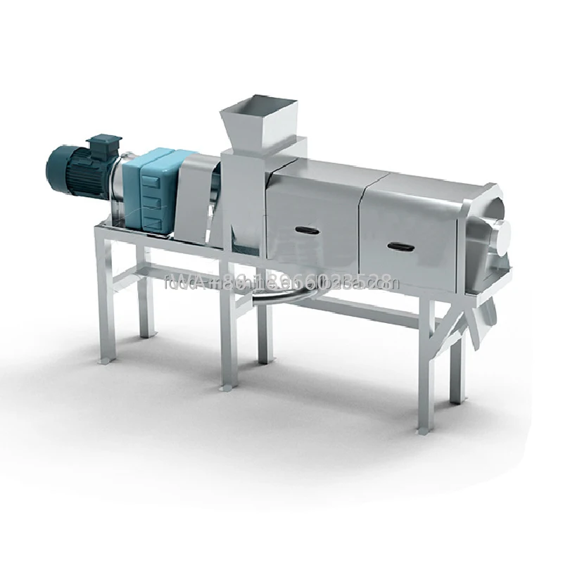 สกรูคู่สแตนเลสอุตสาหกรรมสำหรับงานเบอร์รี่ไพน์ เครื่องสกัดน้ำผลไม้เย็นจากแอปเปิ้ล องุ่น สมุนไพร และผลไม้