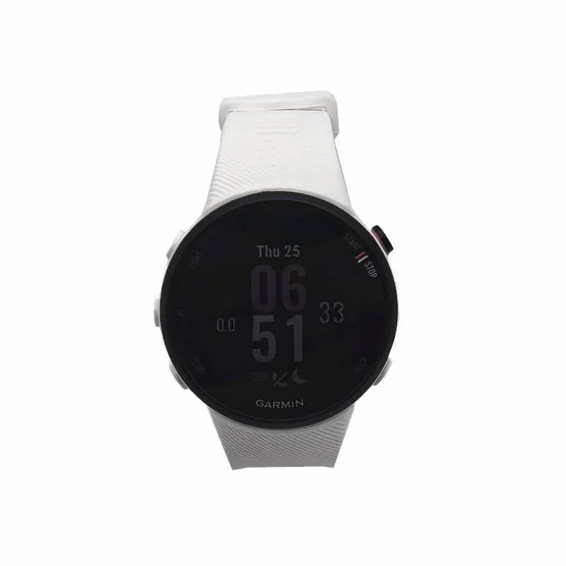 ساعة Garmin Forerunner 45S GPS متعددة الوظائف للتدريب على الجري في الهواء الطلق تدعم معدل ضربات القلب البصرية لغات متعددة 95% جديد #3