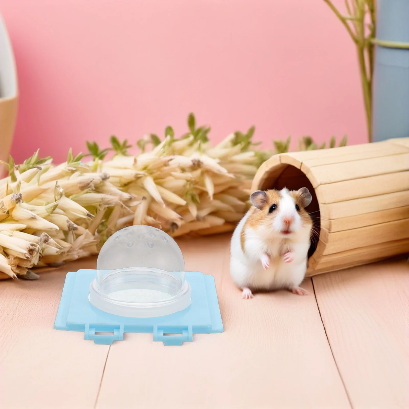 

Pet Bathroom Module Waterproof Durable Non-Slip Portable Bath Tub Shower Mat for Small Pets Indoor Use Essential Accessory