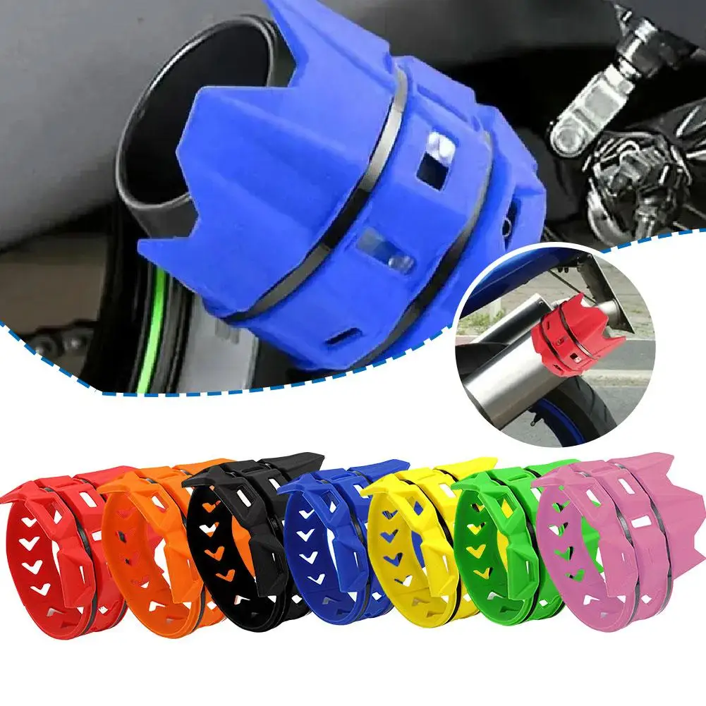 

Защита выхлопной трубы для KTM EXC XC XCF SX SIX 200 250 300 350 450, универсальная защита выхлопной трубы мотоцикла W9E6