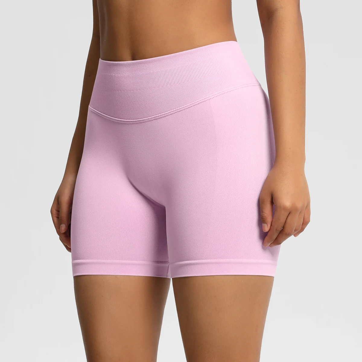 النساء السراويل منخفضة مضلع الخصر الفرقة اليوغا السراويل سلس Scrunch بوم تجريب الصالة الرياضية السراويل الغنيمة عالية تمتد تشغيل السراويل