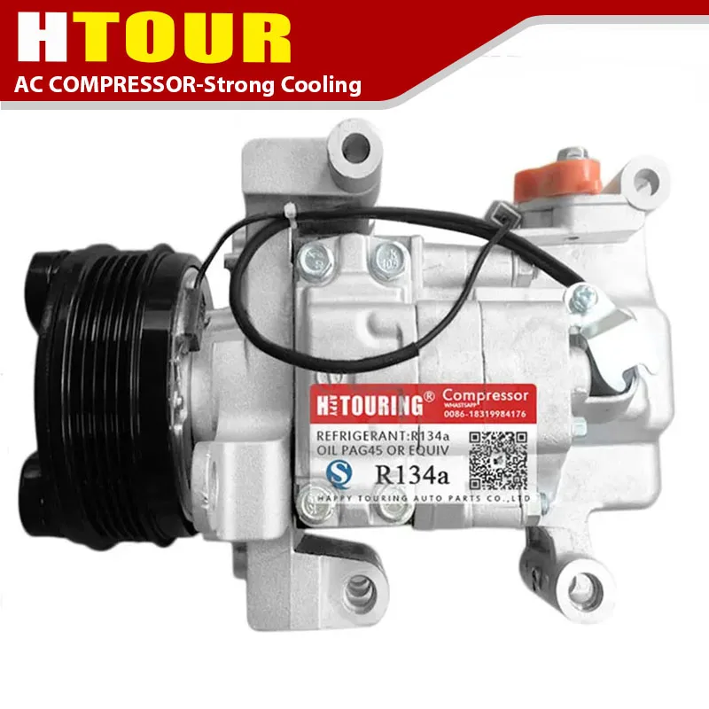 ac compressor FOR Mazda 3 /Mazda 5 petrol 2.3 2.0 1.8L 05-10 H12A1AJ4EZ H12AOBW4J CC29-61-K00 CC29-61-K00A CC2961450G 120MM