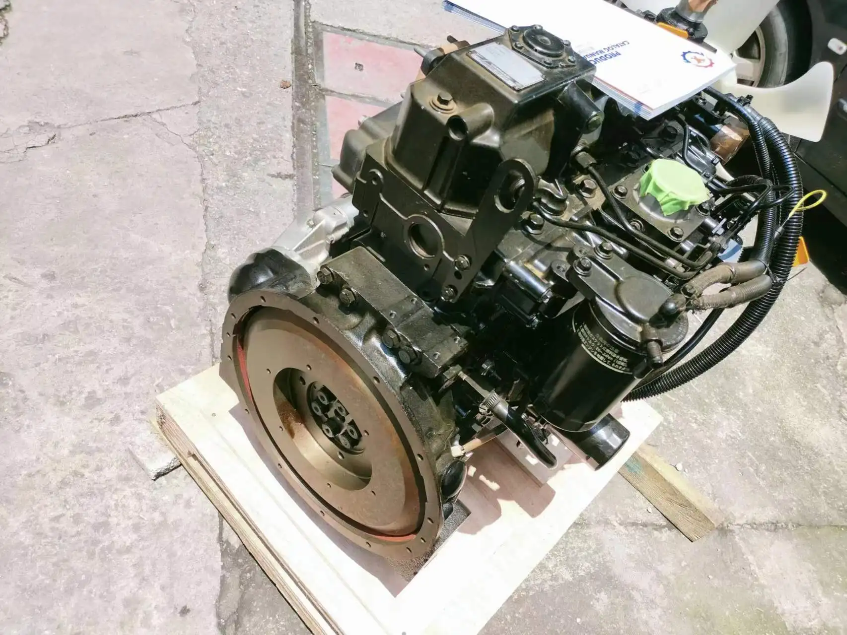 R80-7 Excavator Engine Assy 4TNE98 4TNV88 4TNV98 Complete Engine For Excavator