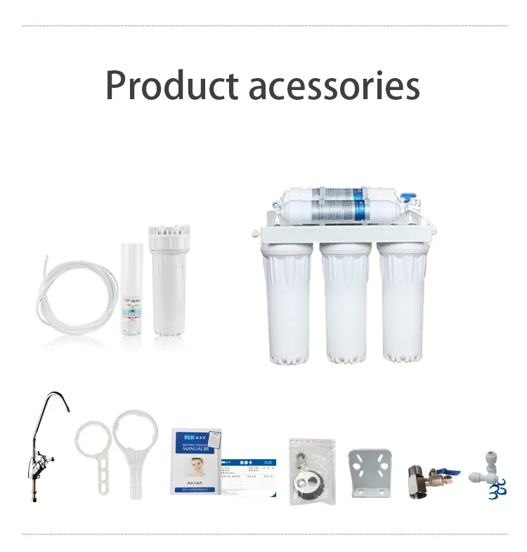5 Stage 6 Stage 7 Stage Factory Price Activated Carbon Filter Water Purifier Reverse Osmosis Water Filter or Purifier System