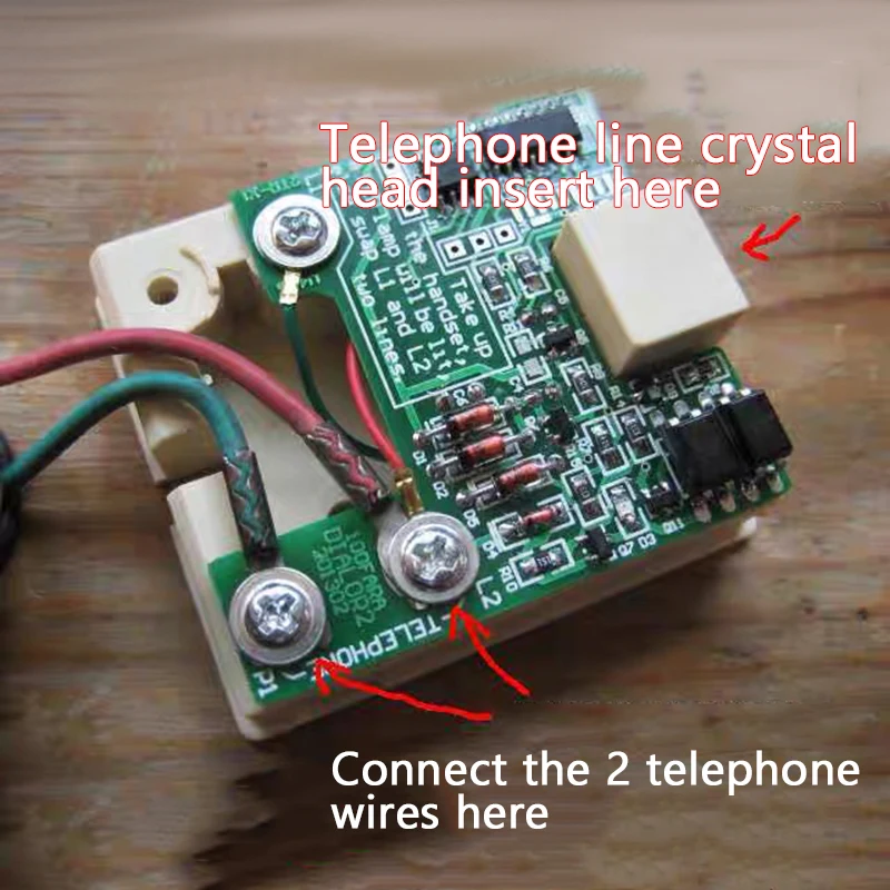 Old dial telephone pulse to dual tone converter Multi-frequency tone DTMF converter old telephone pulse signal