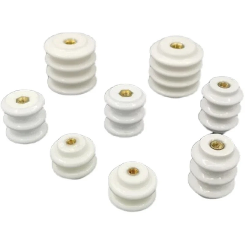 95 Porcelain High Voltage Ceramic Insulator Oil Fume Purifier Accessories Insulation Column