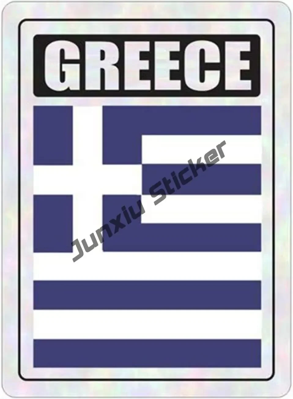 Auto Car Sticker for Trunk Bumper Fender Window Decals Stickers - Europe National Flag Denmark Espana Germany Austria Decal Flag
