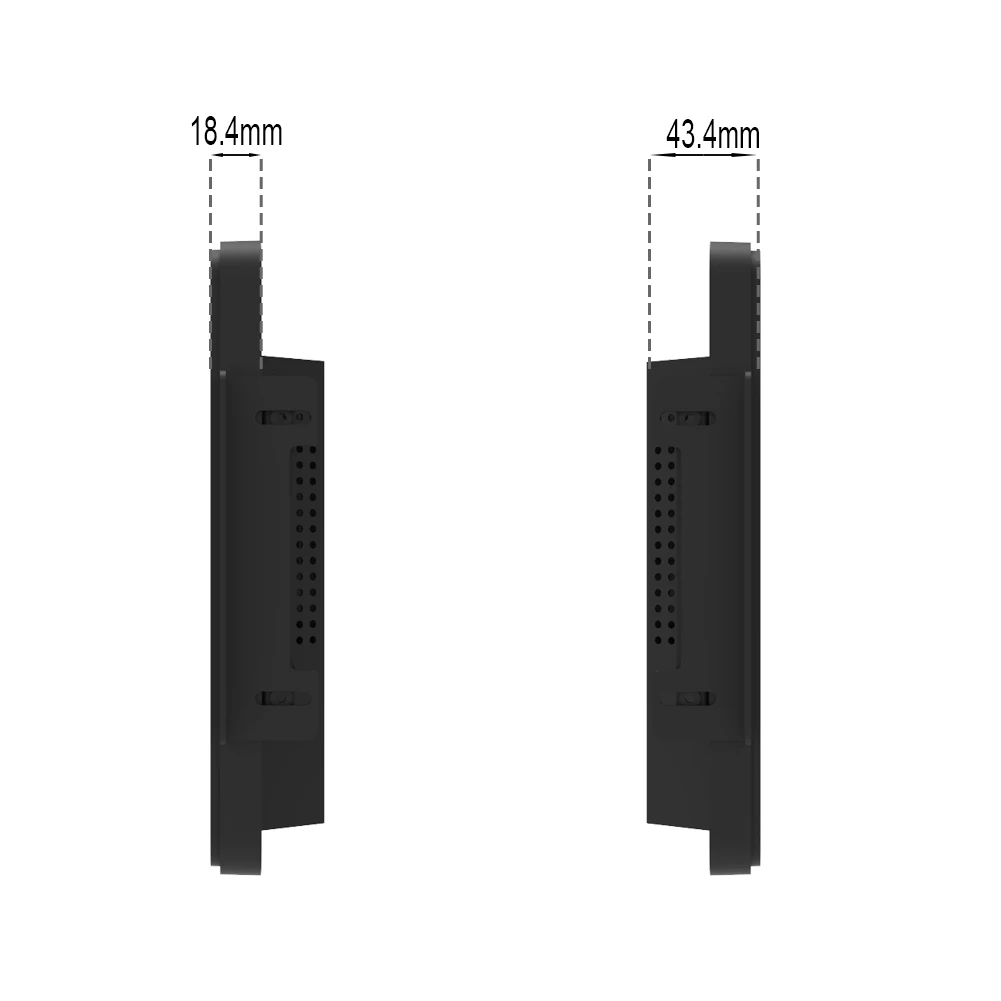 Monitor LCD touch screen capacitivo a telaio aperto da 10,1 pollici IK08/IP65 10 punti