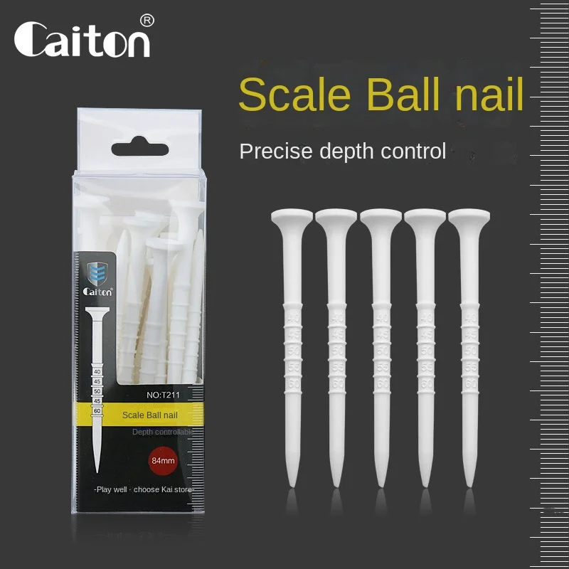 C Kaidun Golf Scale Ball Nail Plastic Ball Resistance Tee Small Ball Support Ladder Seat 15 Pieces