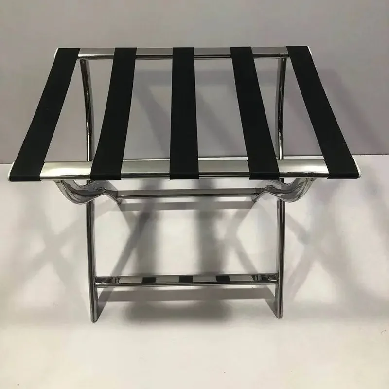 Portapacchi pieghevole in legno per hotel