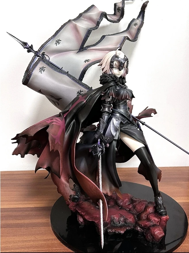 30cm Fate/Grand Order Jeanne Alter 1/7 Avenger 일본 애니메이션 Pvc 액션 피규어 장난감 게임 Collectible Model Doll 깜짝 선물