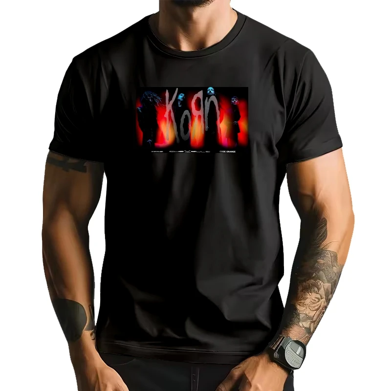 

ГОРЯЧИЙ!!! Футболка KORN The Nothing Tour 2022, рок-концерт, S-3XL, хлопок