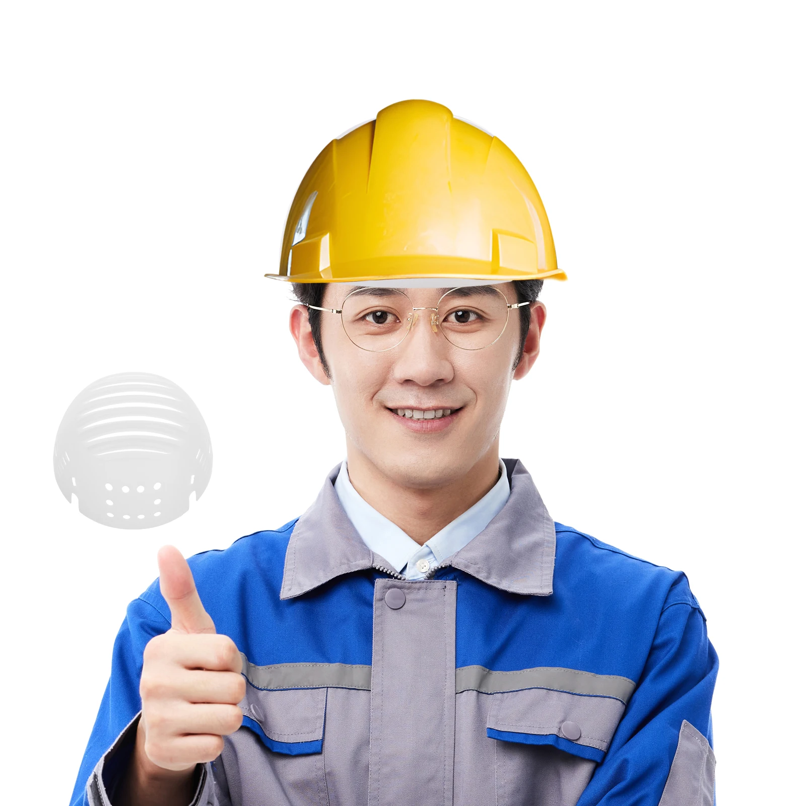 

Hard Hat Insert Replacement Liner Bump Cap Universal Baseball Safety Lining Anti Collision Durable Breathing Design