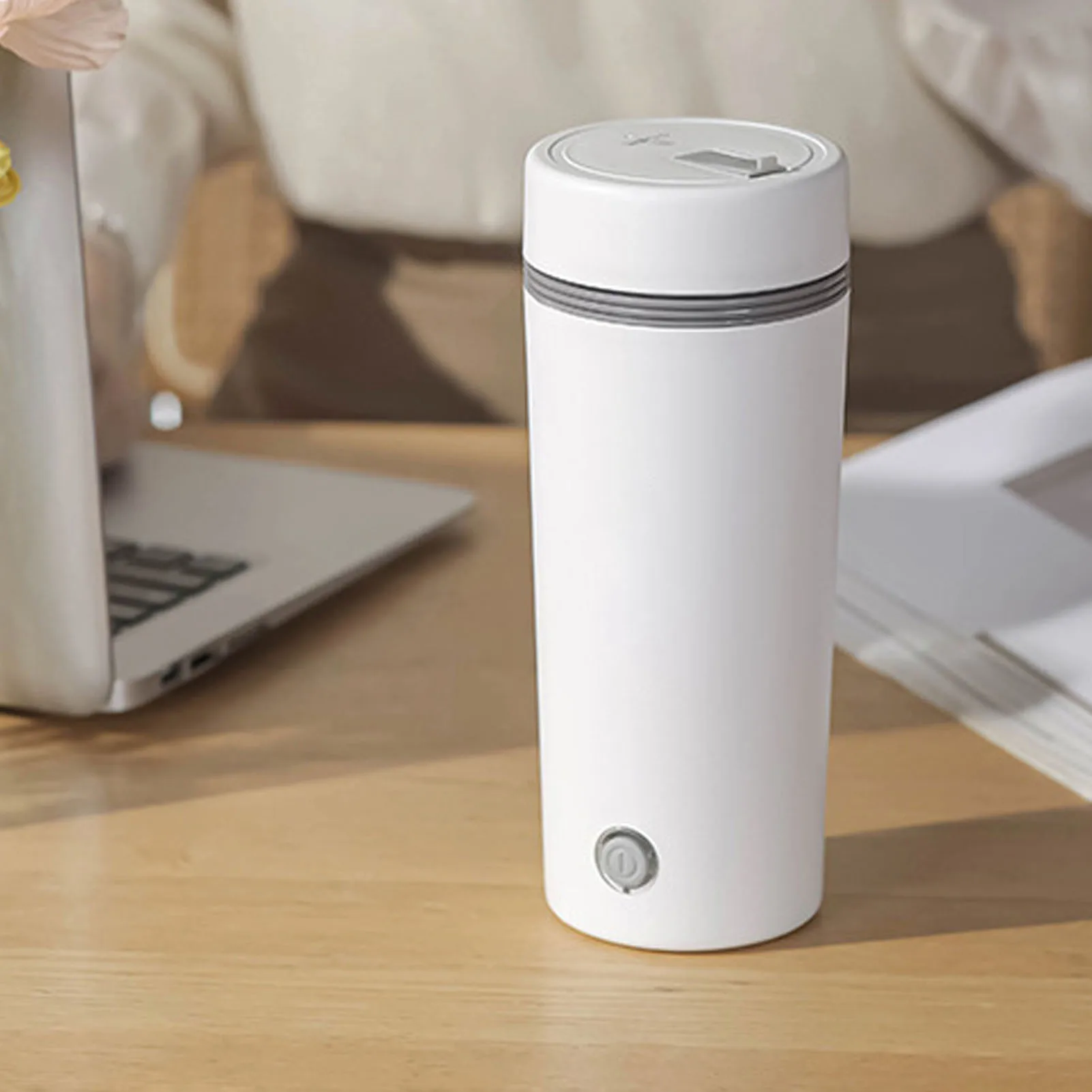 350ml caneca de viagem aquecida pequena portátil copo de aquecimento automático viagem chaleira elétrica fabricante de chá pessoal para viagens em casa