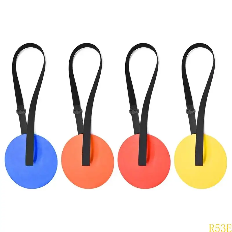 

R53E 4Pcs Football Training Disc Shootings Goal Targets Discs Soccer Goal Targets