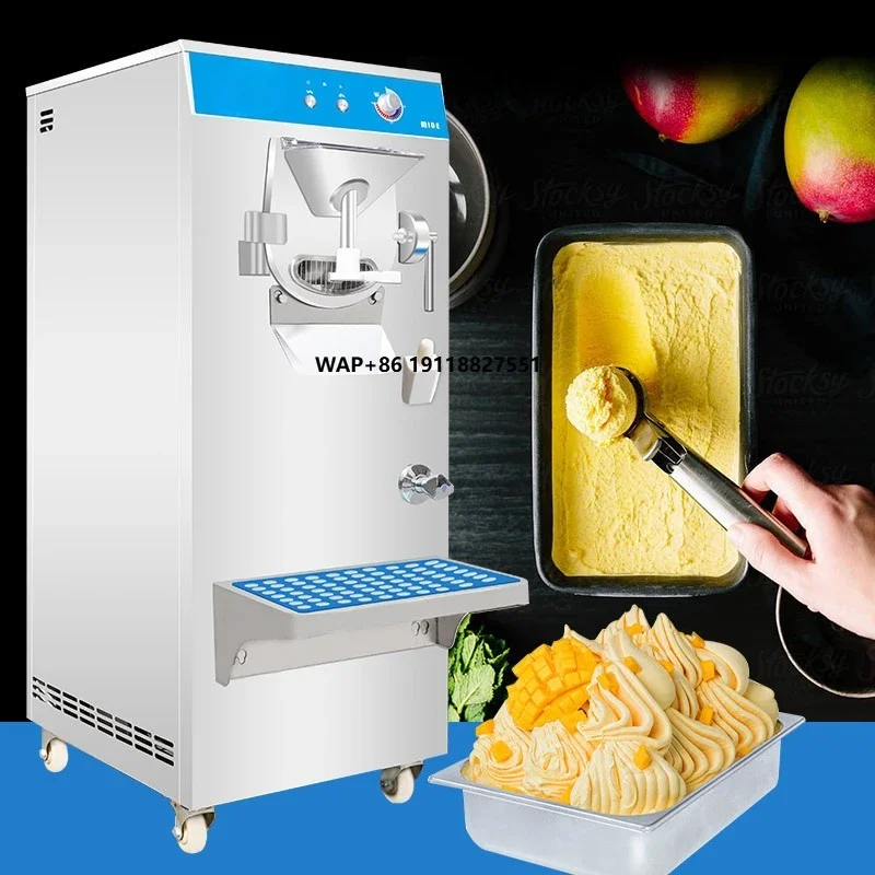 MEHEN M10E Fruit Ice Cream Gelato Machine Hard Ice Cream Machine Spare Parts 48l Batch Freezer